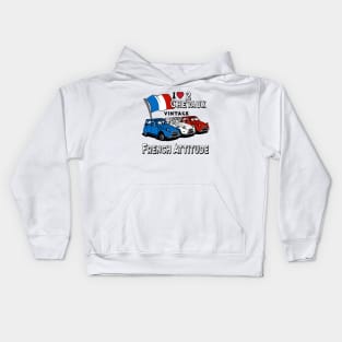 I Love 2 Chevaux Kids Hoodie